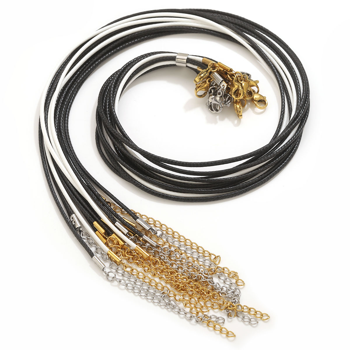 Leatherwork Diy - Collana con cordoncino in pelle da