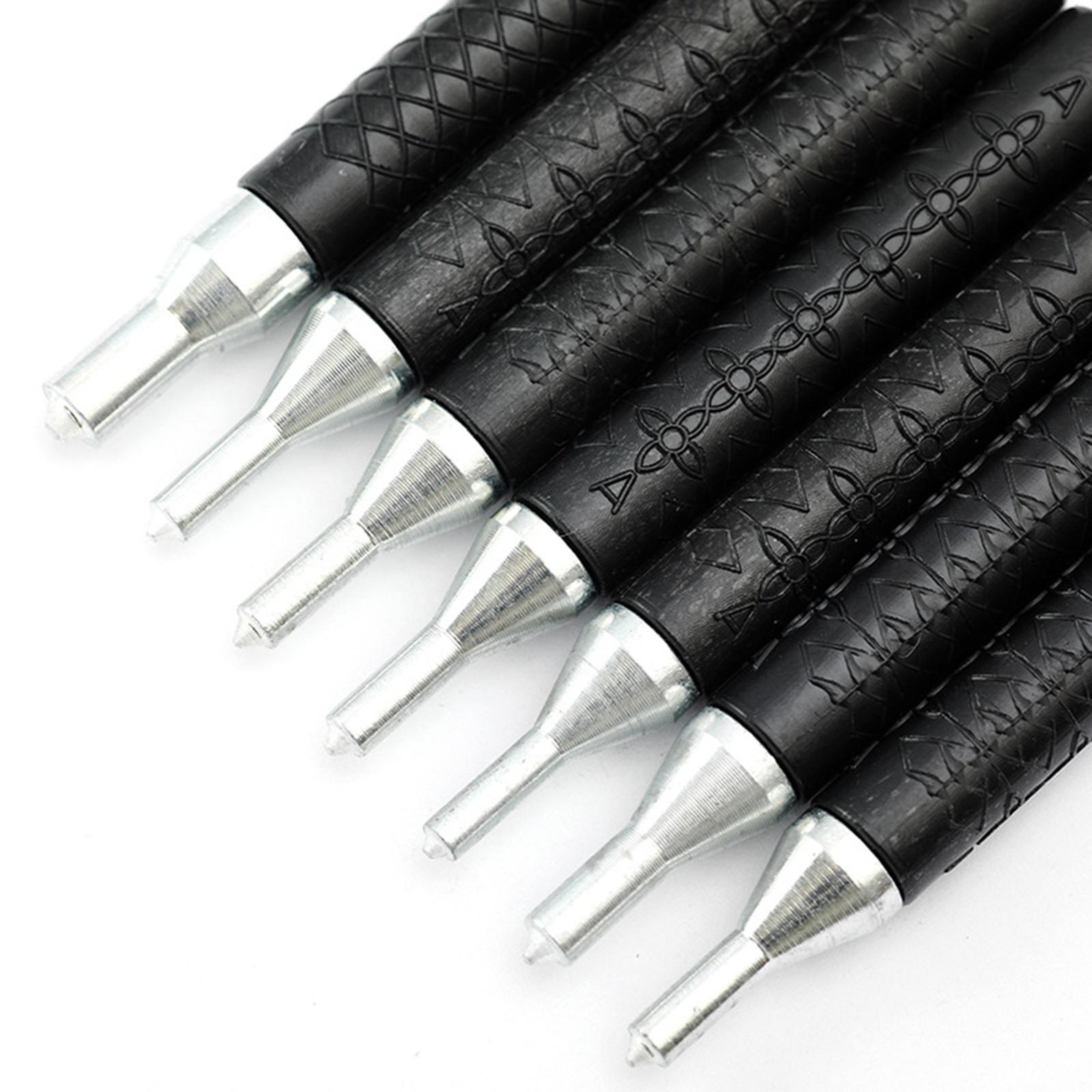 Leatherwork Rivet Setter - Set di Attrezzi per Lavorazione del