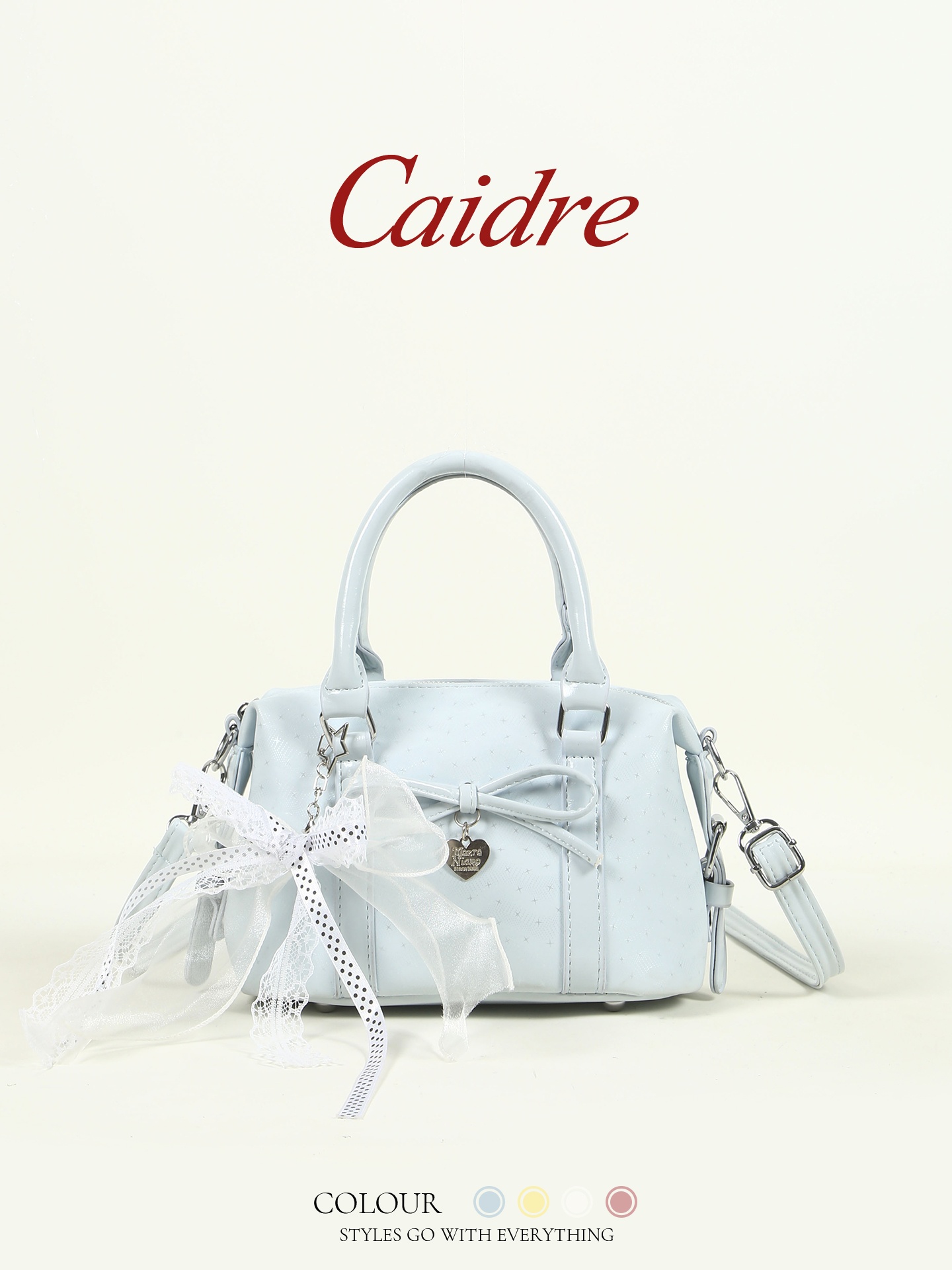 Leather Work Japan - Borsa a tracolla Caidre Knot Boston