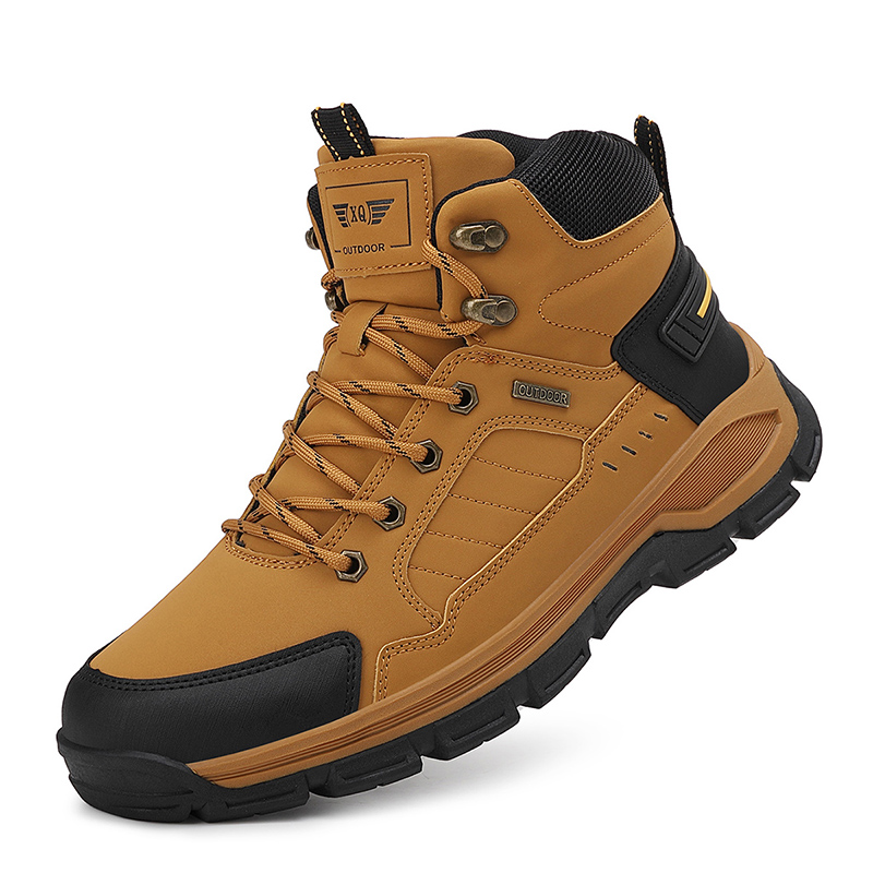 Leather Work Boots - Nuovi stivali da uomo autunnali Stivali