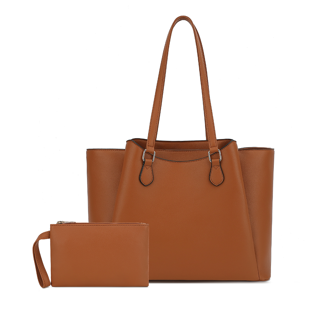 Leather Work Leather - Borsa Tote da Donna, Grande Borsa