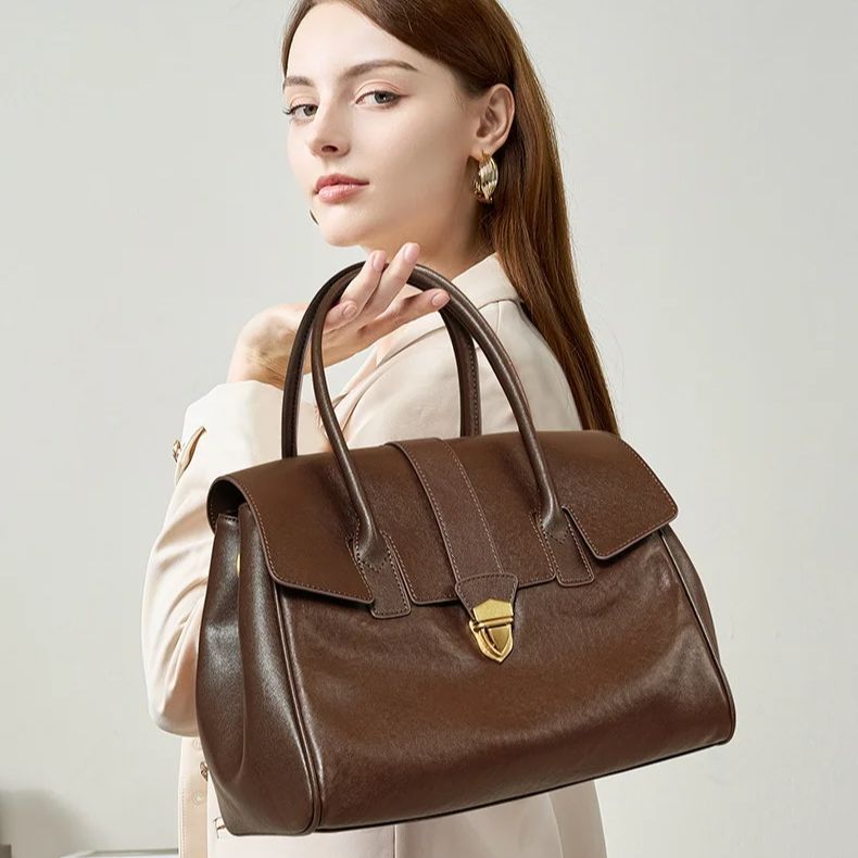 Leather Work Japan - Borsa da Lavoro in Pelle per