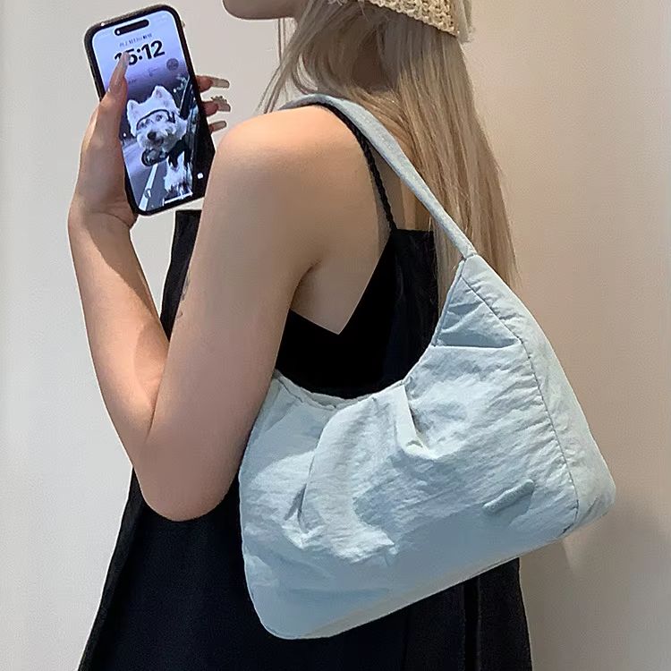 Leather Work Japan - Borsa a Spalla/Sottospalla Semplice e Versatile