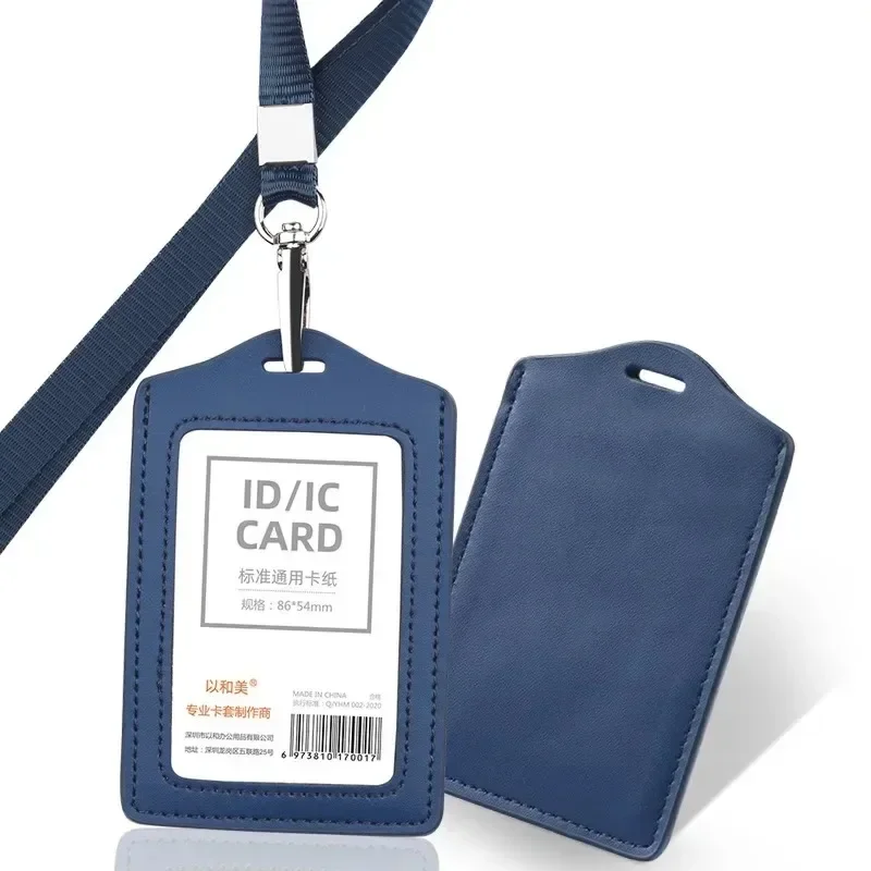 Leatherworker Name - Porta carte d'identità Cordino per badge