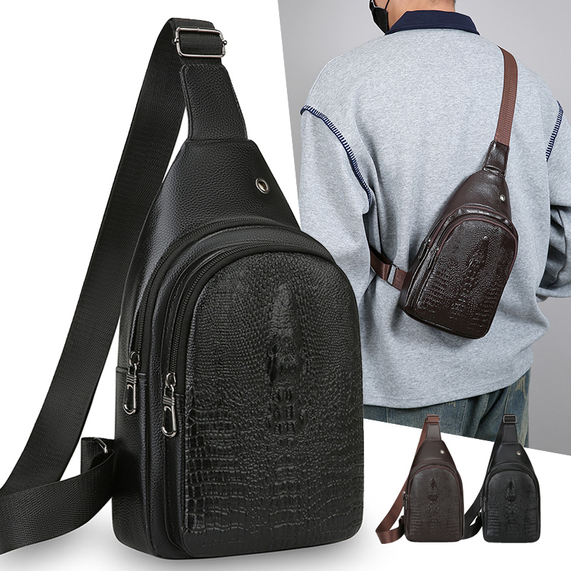 Leatherwork Essentials - Versatile borsa a tracolla in pelle