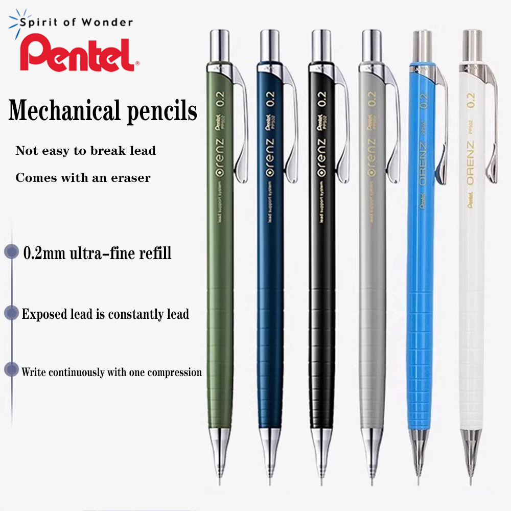Pentel Pen Energel - Matita Meccanica Giapponese Pentel Orenz 0.2mm