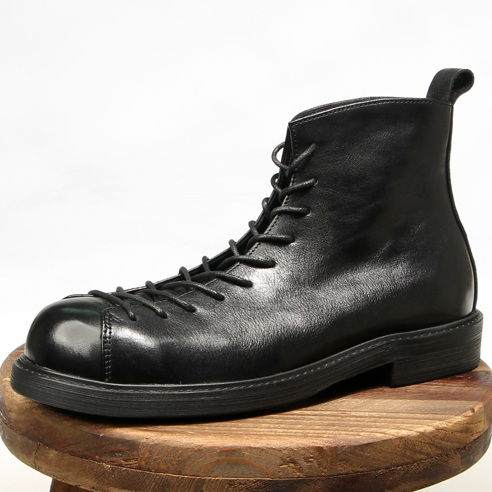 Stivali Casual in Vera Pelle c - Leather Work Boots recensione e prezzo
