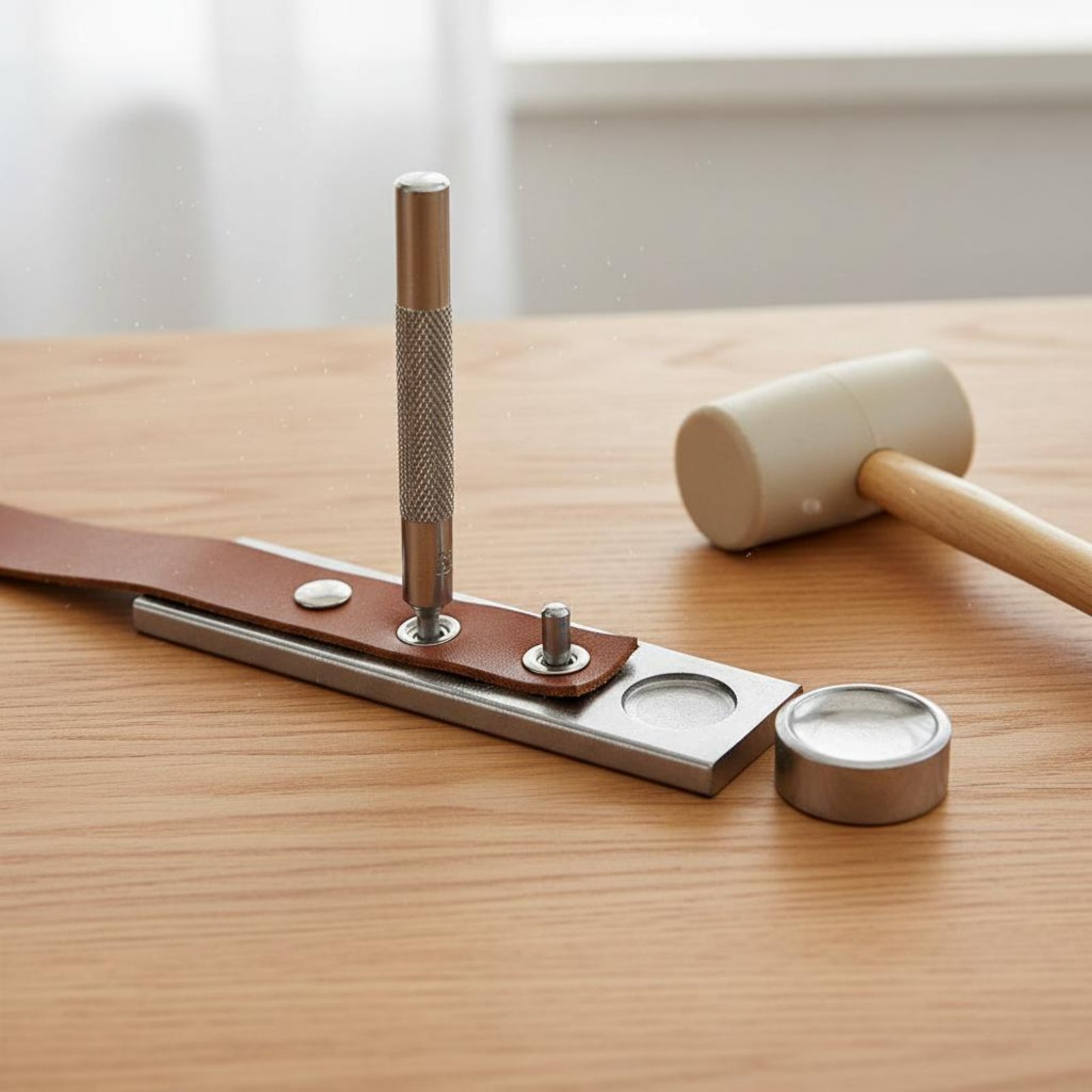 Set di 11 Attrezzi per Bottoni - Leatherwork Rivet Setter recensione e prezzo