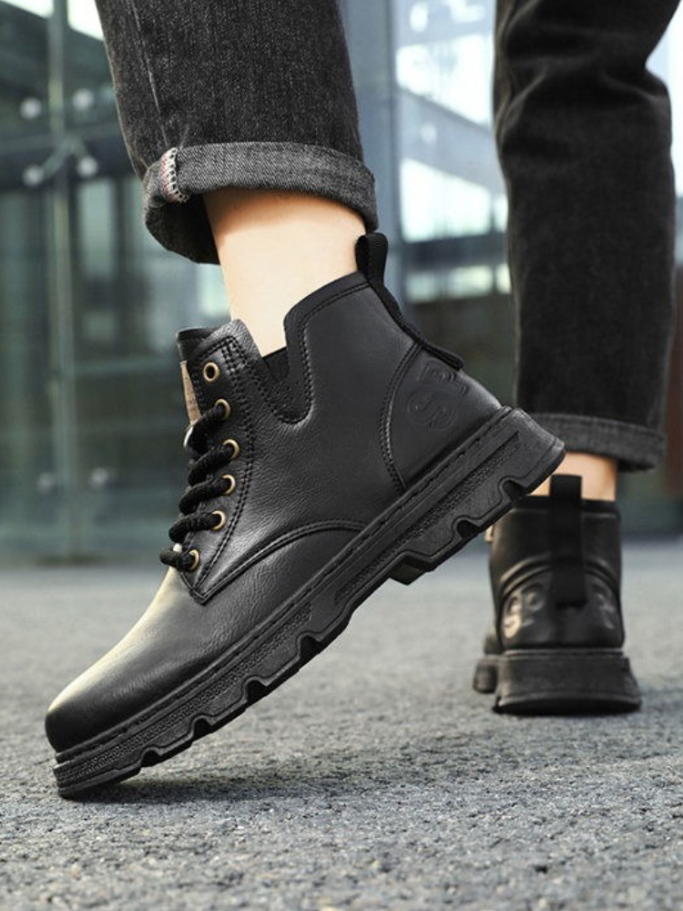 ​ Stivali da lavoro alti in pe - Leather Work Boots recensione e prezzo