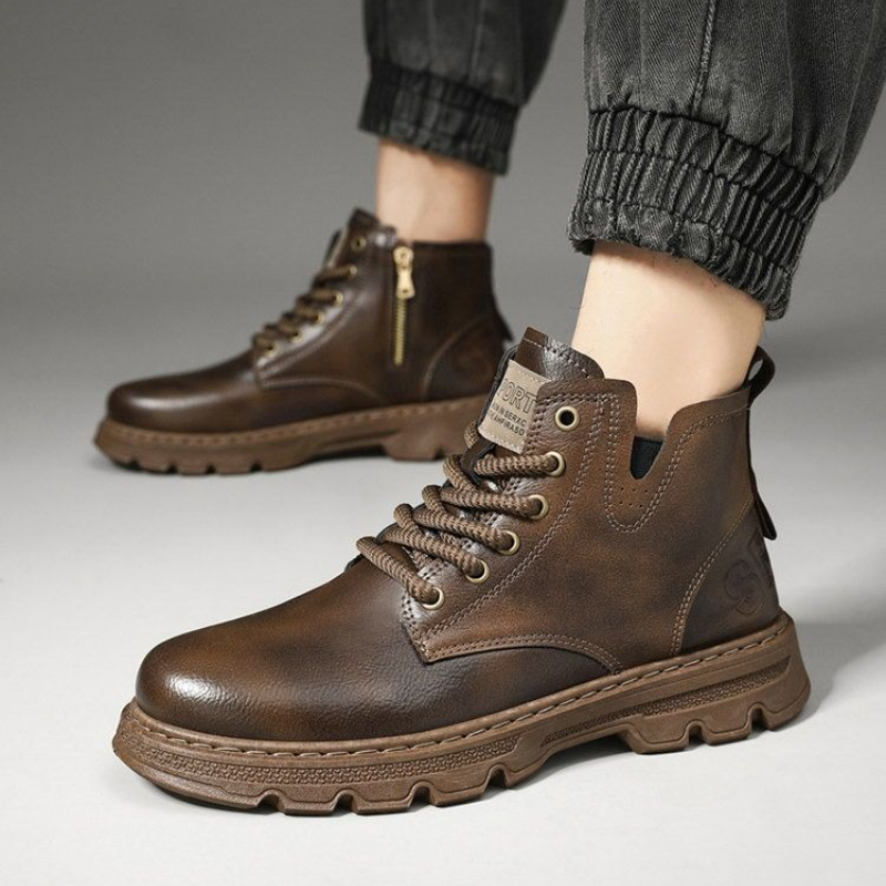 ​ Stivali da lavoro alti in pe - Leather Work Boots recensione e prezzo