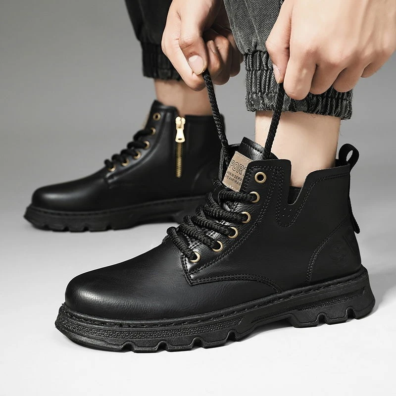 ​ Stivali da lavoro alti in pe - Leather Work Boots recensione e prezzo