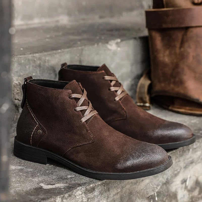 Nuovi stivaletti in pelle scam - Leather Work Boots recensione e prezzo