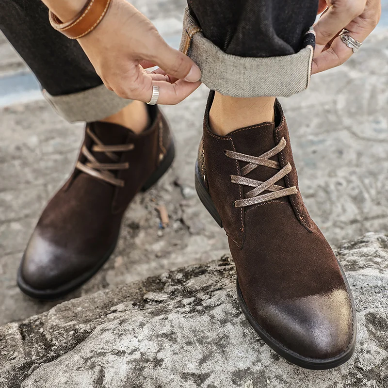 Nuovi stivaletti in pelle scam - Leather Work Boots recensione e prezzo