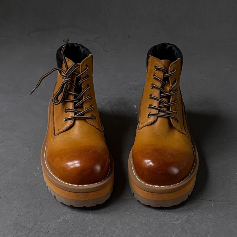 Stivaletti da uomo stile brita - Leather Work Boots recensione e prezzo
