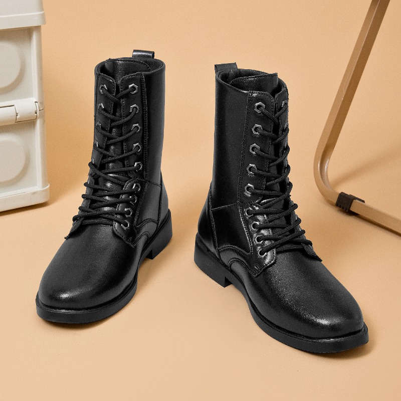 Stivali in Pelle Alti da Uomo, - Leather Work Boots recensione e prezzo