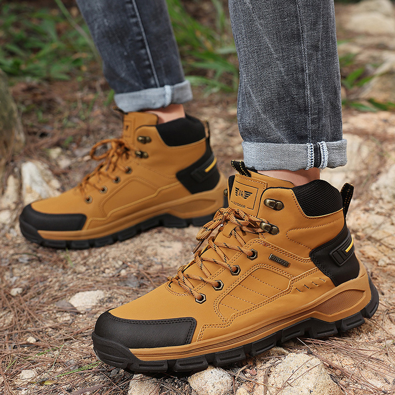 Nuovi stivali da uomo autunnal - Leather Work Boots recensione e prezzo