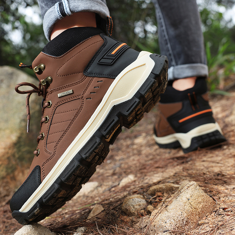 Nuovi stivali da uomo autunnal - Leather Work Boots recensione e prezzo
