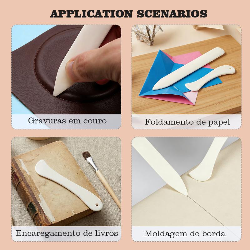 Set di 2 piegatrici in osso pe - Leatherwork Diy recensione e prezzo