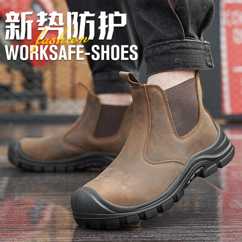 Copri punta in acciaio moda uo - Leather Work Boots recensione e prezzo