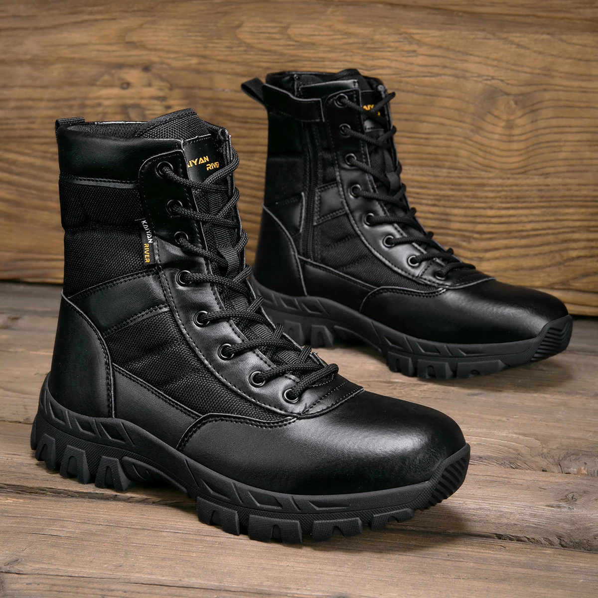 Scarpe da trekking all'aperto  - Leather Work Boots recensione e prezzo