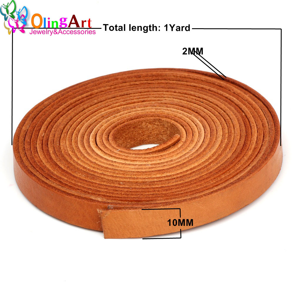 OlingArt 10*2mm 1 Yard/Lotto C - Leatherwork Diy recensione e prezzo