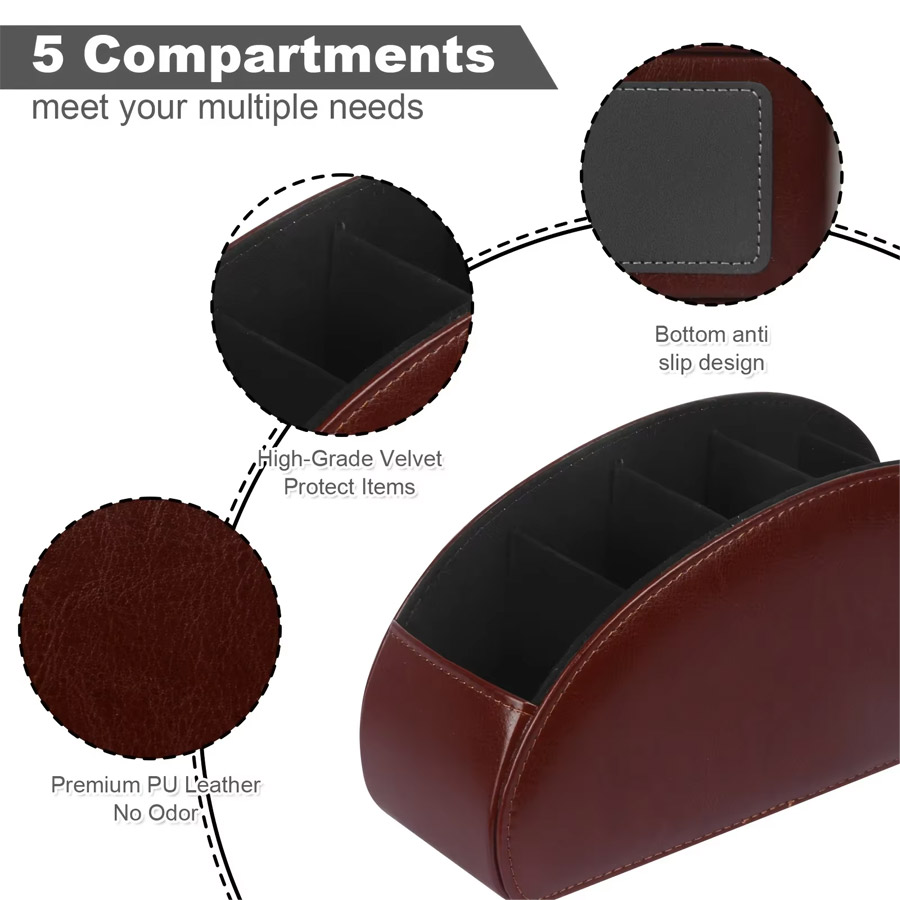 Organizer da scrivania in pell - Leatherwork Table recensione e prezzo