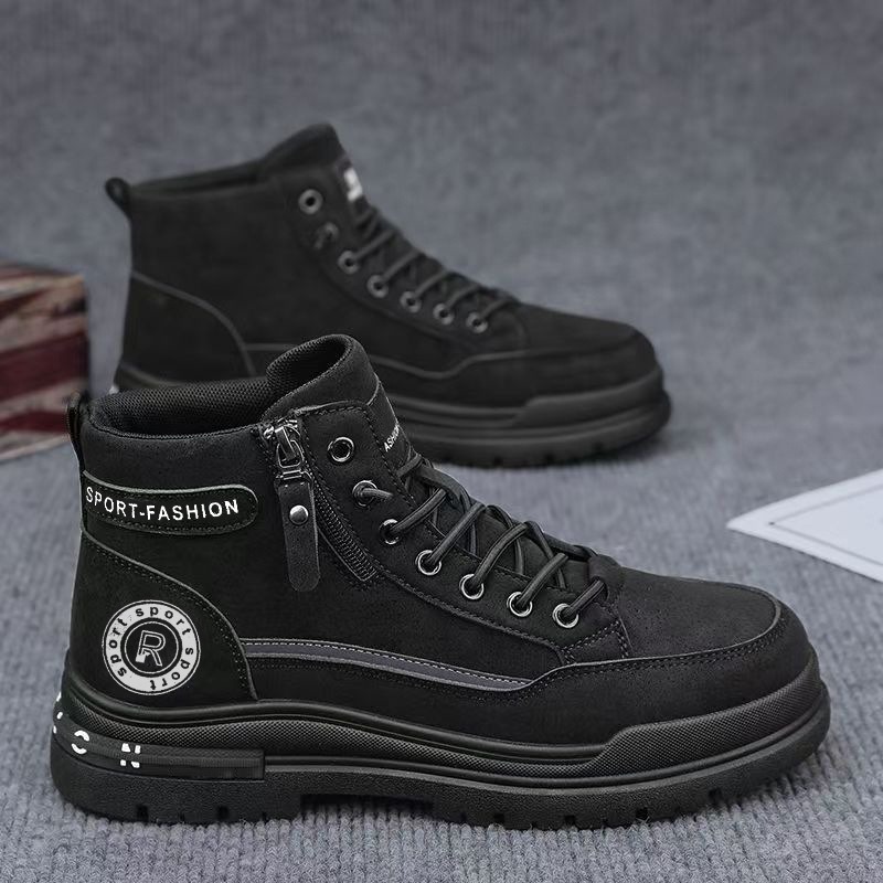 Stivali da lavoro alti da uomo - Leather Work Boots recensione e prezzo