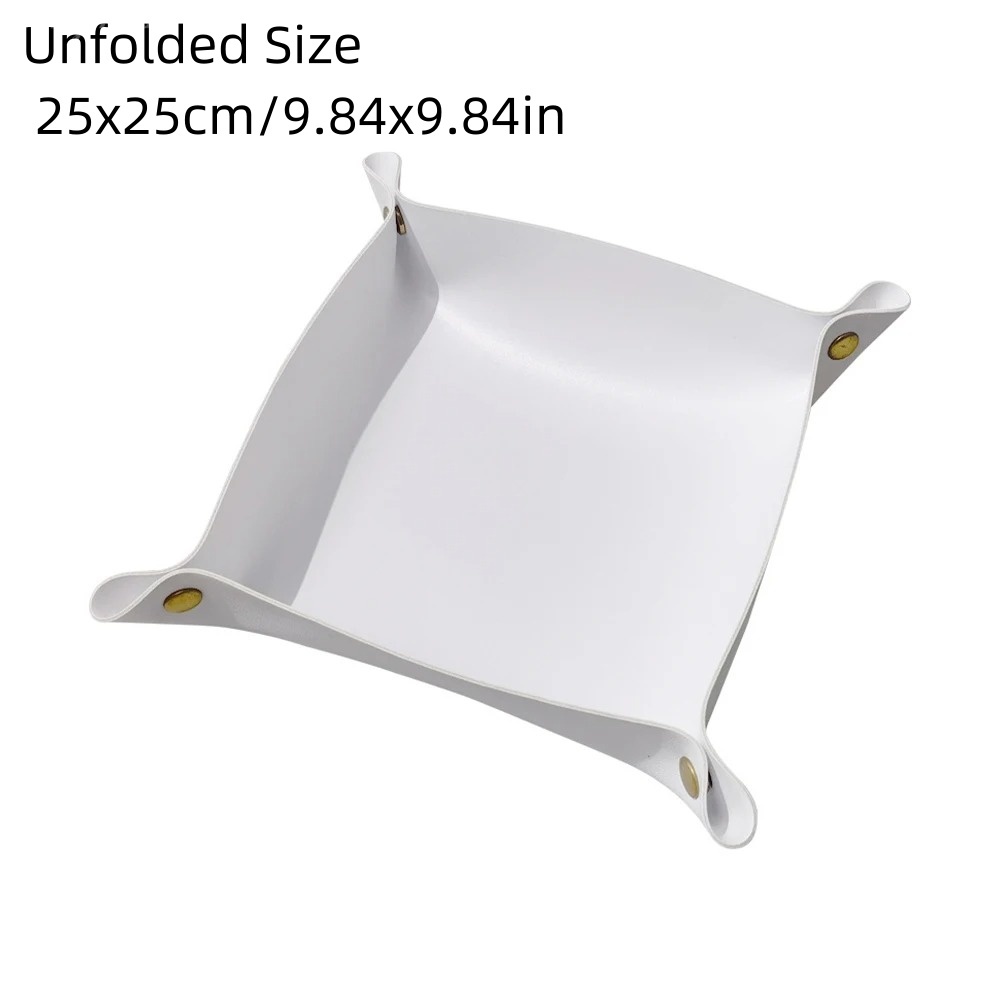1 Pezzo Vassoio in Pelle 25x25 - Leatherwork Table recensione e prezzo