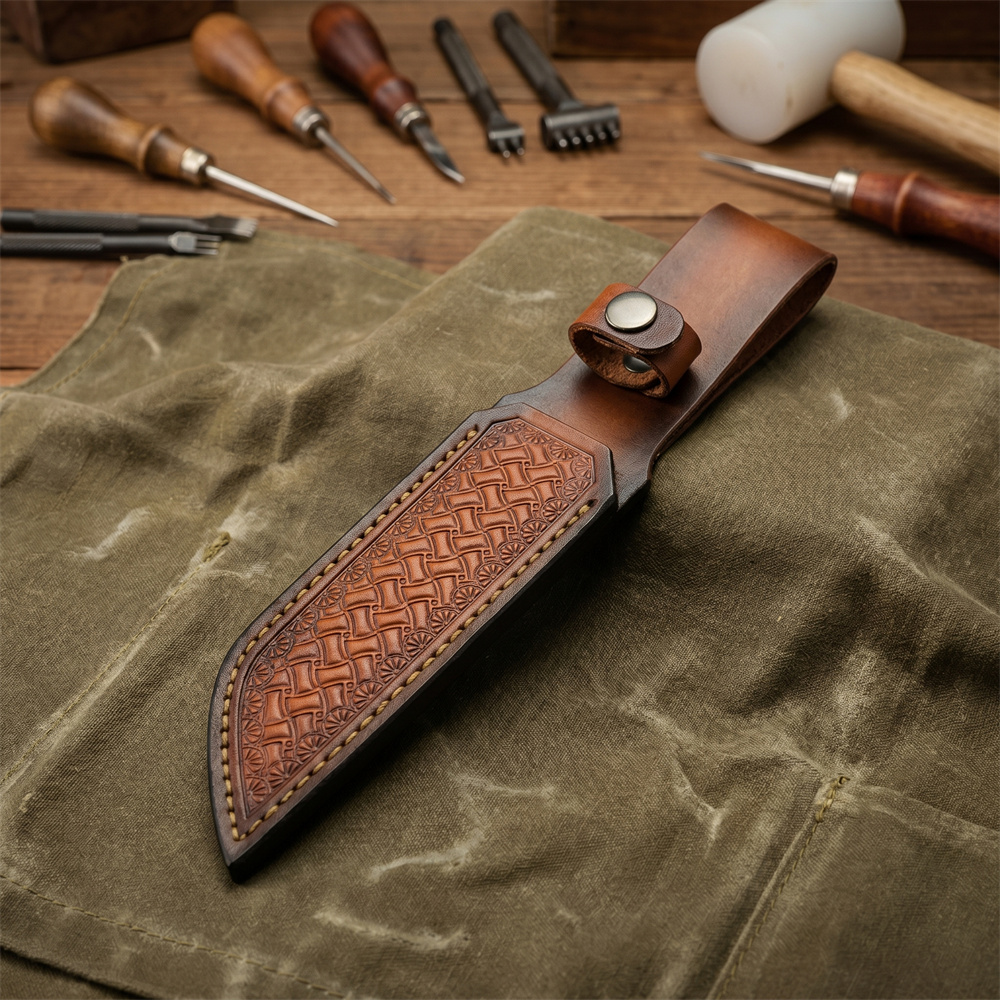 Fodero per coltello fisso in p - Leather Work Leather recensione e prezzo